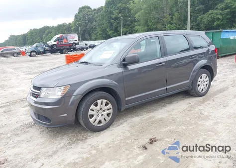 2014 Dodge Journey American Value Pkg z USA, uszkodzony, nr VIN 3C4PDCAB2ET151405